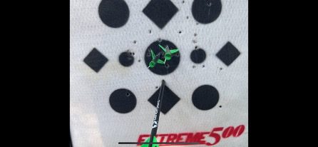 hunters-zero showing how Crossbow range changes with distance