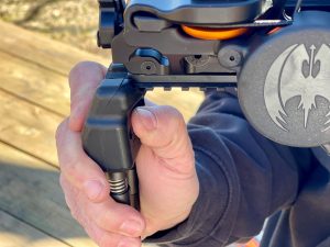 Ravin R18 crossbow with an available Pic Rail for mounting bipods