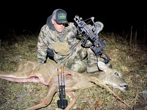 Author with a Ravin R18 Crossbow