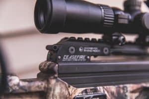 Excaliber Suppressor showing Ceasefire