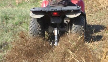 Pull behind tillers for deer food plots