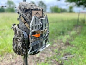 author selects tethrd fastpack as the best saddle specific hunting backpack